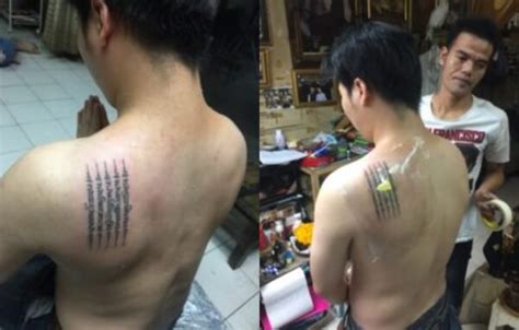 泰國紋身經文|泰國刺青廟Sak Yant tattoo 